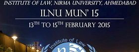 Institute of Law, Nirma University - ILNU Model United Nations 2015